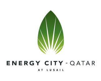 Energy City - Qatar | Energy logo, Logo design, Graphic design layouts