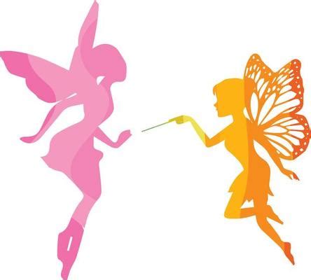 Fairy Logo Vector Art, Icons, and Graphics for Free Download