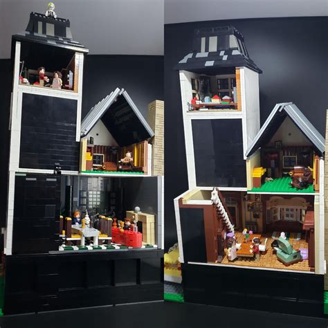 Beetlejuice MOC modular house : r/lego