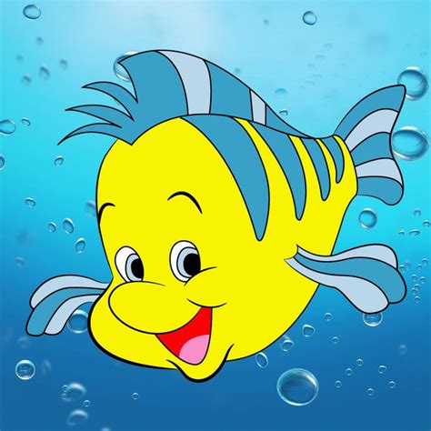 Ariel Flounder And Sebastian Coloring Pages - thiva-hellas