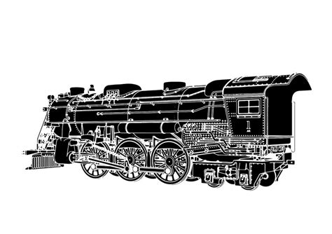 Premium Vector | Figure silhouette of an old train on a white background vector