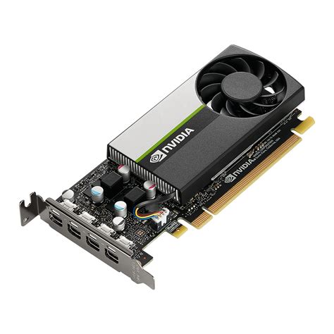 PNY NVIDIA T1000 4GB Turing Low Profile Graphics Card, Retail LN117023 ...