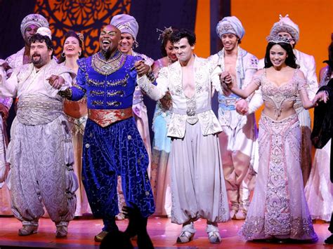 Watch all 5 Genies perform epic medley for 5th anniversary of 'Aladdin ...