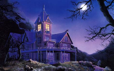 Haunted Houses Wallpapers - Wallpaper Cave