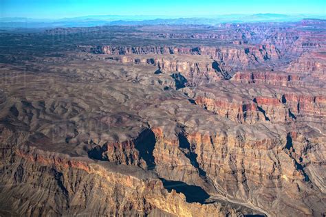 Aerial view of Grand Canyon, Arizona, United States - Stock Photo - Dissolve