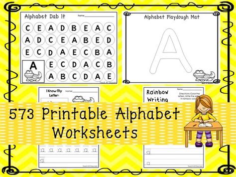 Kindergarten alphabet worksheets - osseoseoen