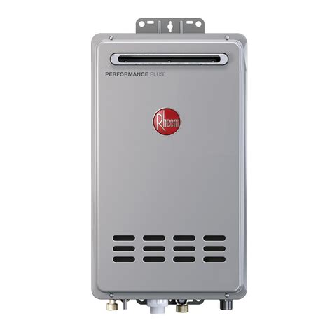 Rheem 9.5 GPM Liquid Propane Gas Mid Efficiency Outdoor Tankless Water Heater-ECO200XLP3-1 - The ...