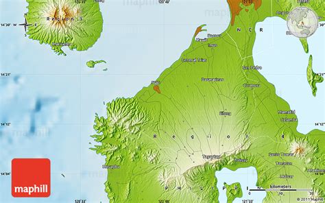 Physical Map of Maragondon