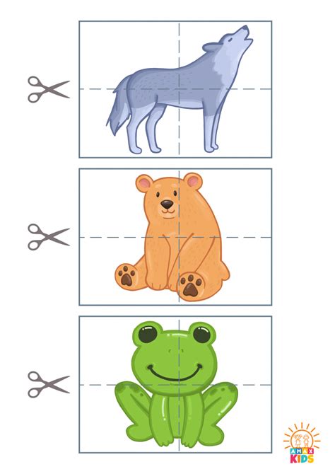 Animal puzzles for kids | Amax Kids