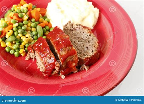 Meatloaf With Sides Stock Photography - Image: 17243062