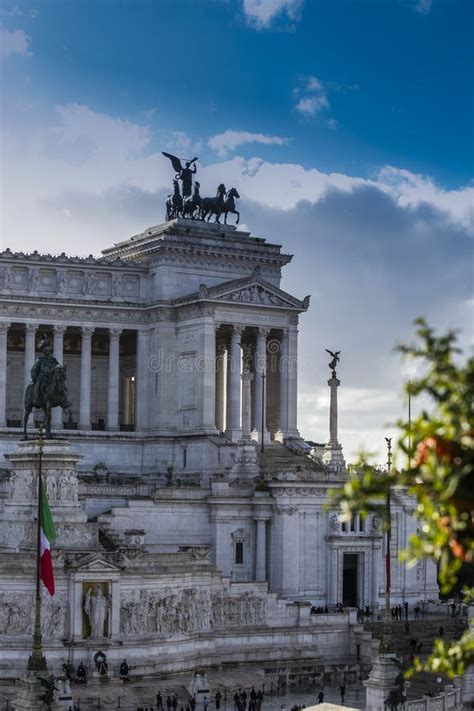 Altare della patria Rome stock image. Image of della - 48070767