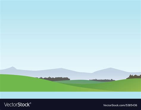 Landscape background 1 Royalty Free Vector Image