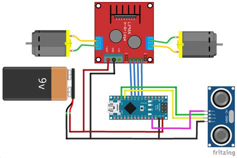 Arduino Based Obstacle Avoiding Robot Project with Code and Circuit Diagram