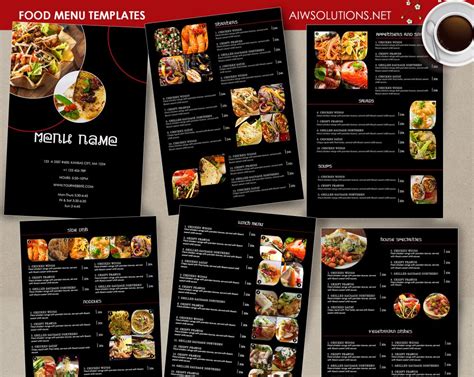 Design & Templates, Menu Templates ,Wedding Menu , Food Menu ,bar menu ...