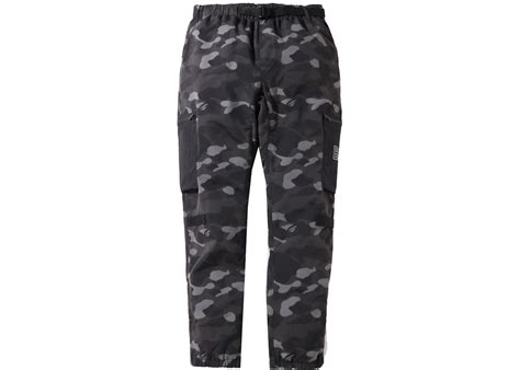 BAPE Color Camo Military Pants Black Men's - SS22 - US