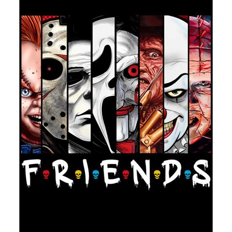 Horror Friends Png, Halloween friends Png, Horror Characters - Inspire Uplift