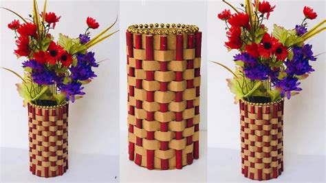 DIY Easy Paper Flower Vase, How To Make a Flower Vase at Home , Home Decor , #38