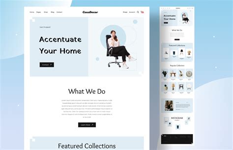 Ecommerce Landing Page Templates Design on Behance