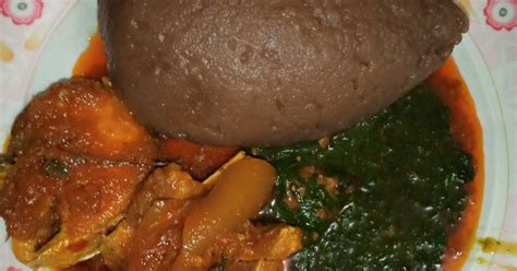 Ewedu soup and amala Recipe by Hadiza Almustapha - Cookpad