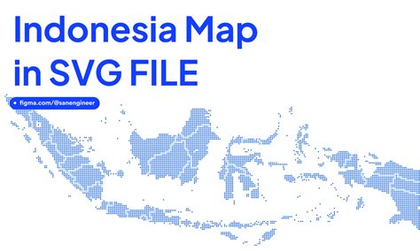 Peta Indonesia SVG (Indonesia Map SVG) | Figma