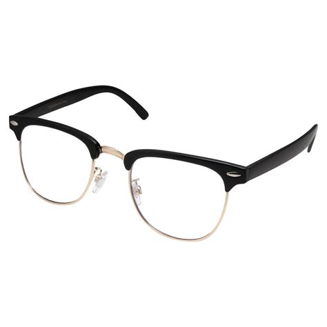 grinderPUNCH Mens Non Prescription plastic lens Non-Polarized Clear Lens Glasses - Walmart.com