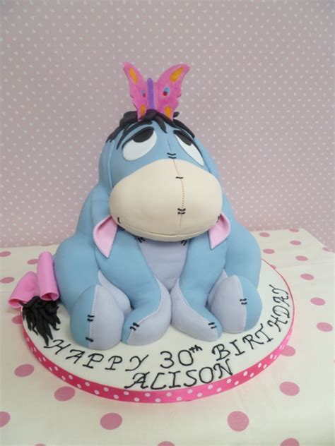 Eeyore birthday cake by faerieglen on DeviantArt