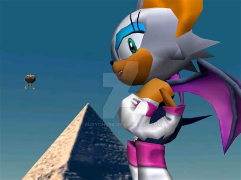 Rouge (Screenshot) - Sonic Adventure 2 by Rubychu96 on DeviantArt