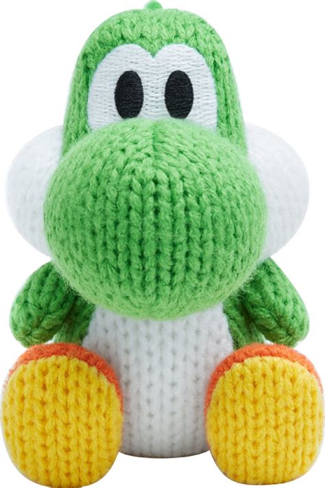 Nintendo amiibo Figure (Yoshi's Woolly World Green Yarn Yoshi) NVLCYAAA ...