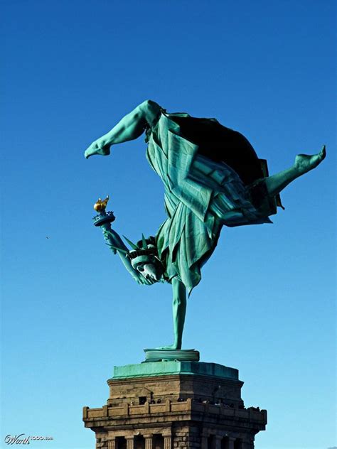 Dancing Statue - Worth1000 Contests | Pictures and Stories | Pinterest | Lady, Liberty and Dancing