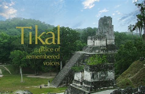 Tikal Map | Maya Ruins of Tikal