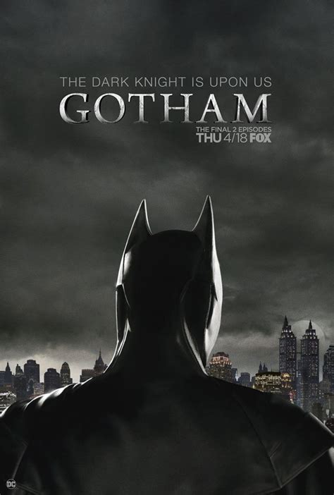 Gotham season 5 poster unveils the Batman suit