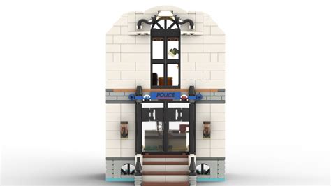 LEGO MOC Police Station by Teki | Rebrickable - Build with LEGO