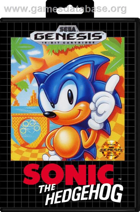 Sonic The Hedgehog - Sega Genesis - Games Database