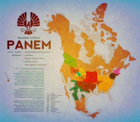 Best map of Panem I have seen. | Los juegos del hambre, Distritos de los juegos del hambre ...