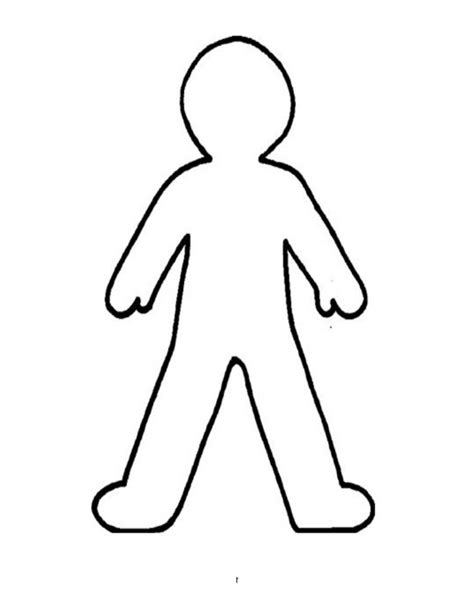 Outline Drawing Of A Person - ClipArt Best | Person drawing, Easy person drawing, Easy people ...