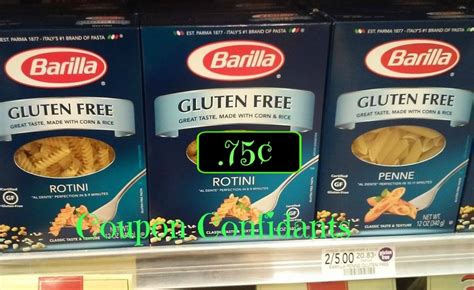 Barilla Gluten Free Pasta .75¢ a box @ Publix! Print now starts 4/13 ⋆ Coupon Confidants