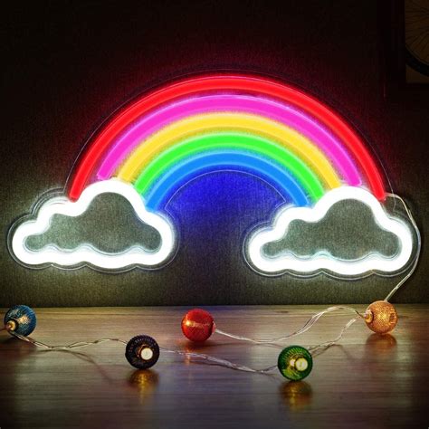 NEW RAINBOW NEON SIGN LED WALL ART WN12 – Uncle Wiener's Wholesale