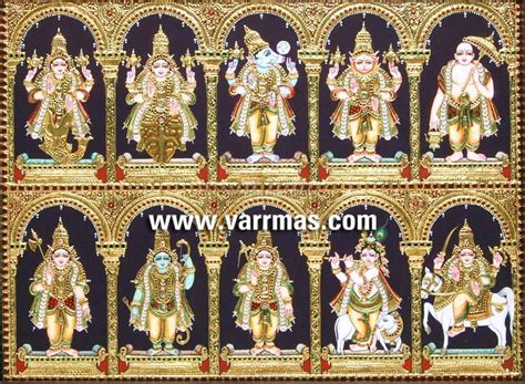 Dasavatharam Tanjore Paintings Buy dasavatharam tanjore paintings in ...