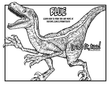 10 Best Jurassic World Fallen Kingdom Coloring Pages