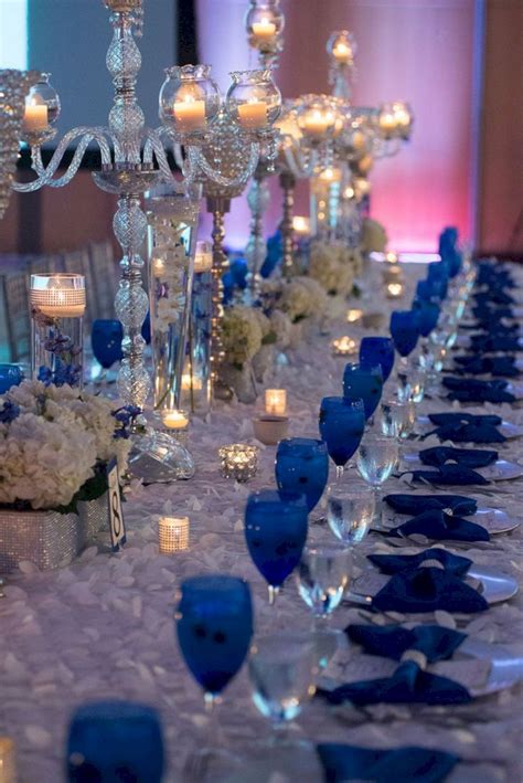 25 Elegant Blue And Silver Wedding Decorations Ideas For Wedding Decor ...