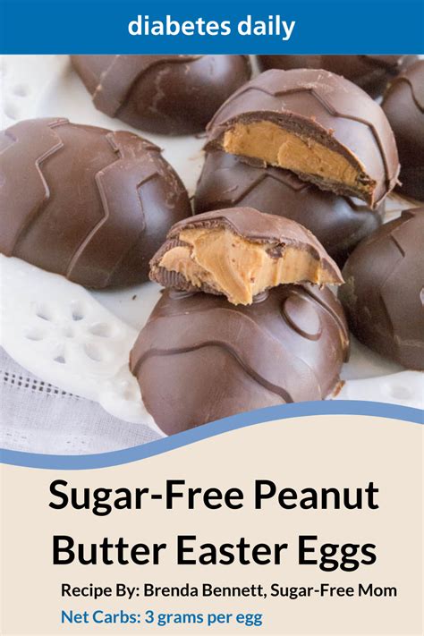 Sugar-Free Peanut Butter Easter Eggs – Diabetes Daily