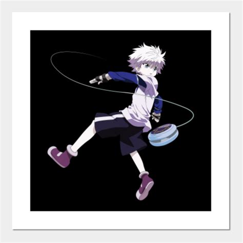 Killua Yo-Yo Yoyo Fighting Style - Killua - Posters and Art Prints | TeePublic