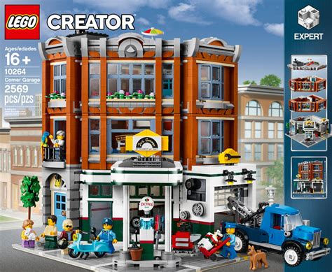 The LEGO Creator Expert Corner Garage (10264) Is Our Next Modular Set