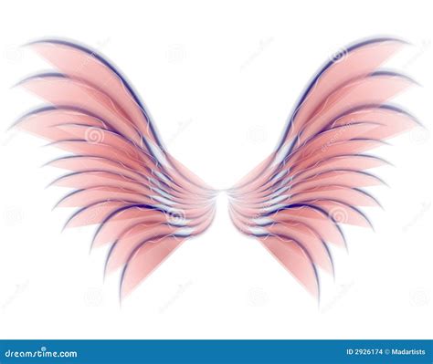 Angel Bird Or Fairy Wings Pink Stock Images - Image: 2926174