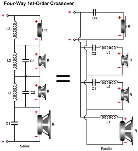 More on the Series Crossover in 2021 | Electronic circuit design, Speaker projects, Diy speakers