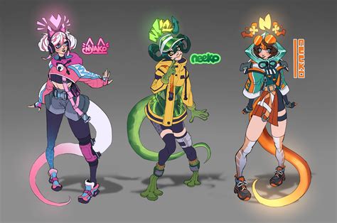 Street Demon Neeko designs by Wyrmforge! : r/neekomains