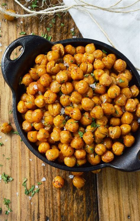 CRISPY ROASTED CHICKPEAS!!! + WonkyWonderful