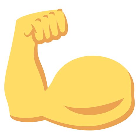 Muscle Emoji Vector at GetDrawings | Free download