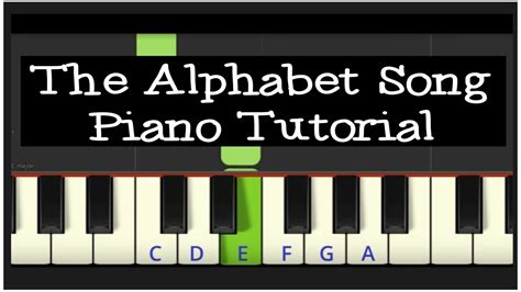 Easy Piano Tutorial: The Alphabet Song - Piano Understand