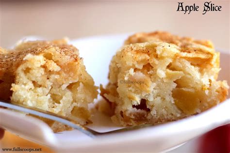 Apple Slice ~ Full Scoops - A food blog with easy,simple & tasty recipes!